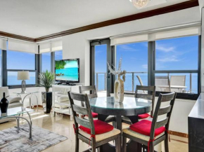 Huge Terrace Oceanfront Condo Beach Service 1502